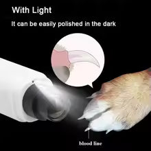 Electric Pet Nail Grinder – USB Rechargeable