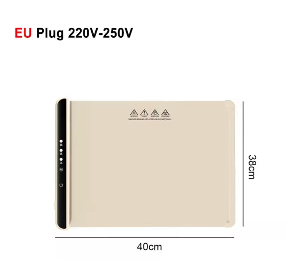Portable Electric Food Warming Tray