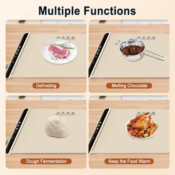 Portable Electric Food Warming Tray
