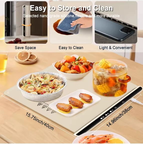 Portable Electric Food Warming Tray