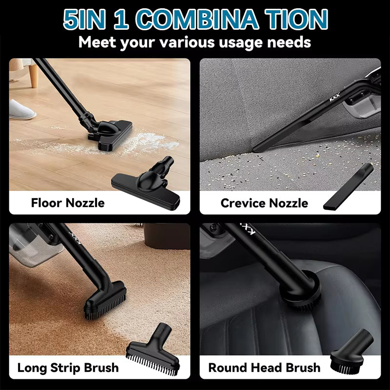 EG 5-in-1 Cordless Handheld Vacuum — Makita 18V Compatible