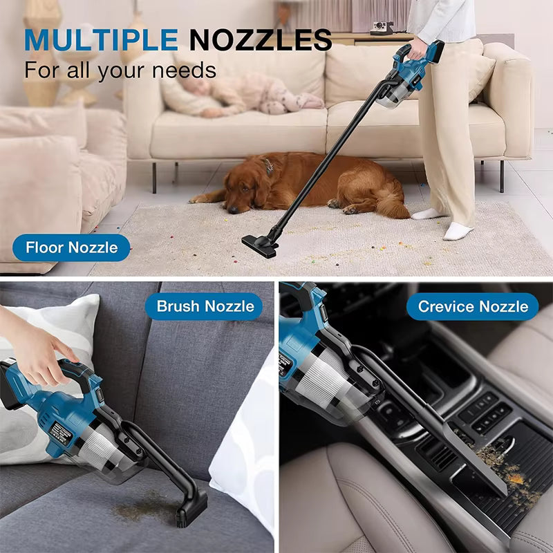 EG 5-in-1 Cordless Handheld Vacuum — Makita 18V Compatible