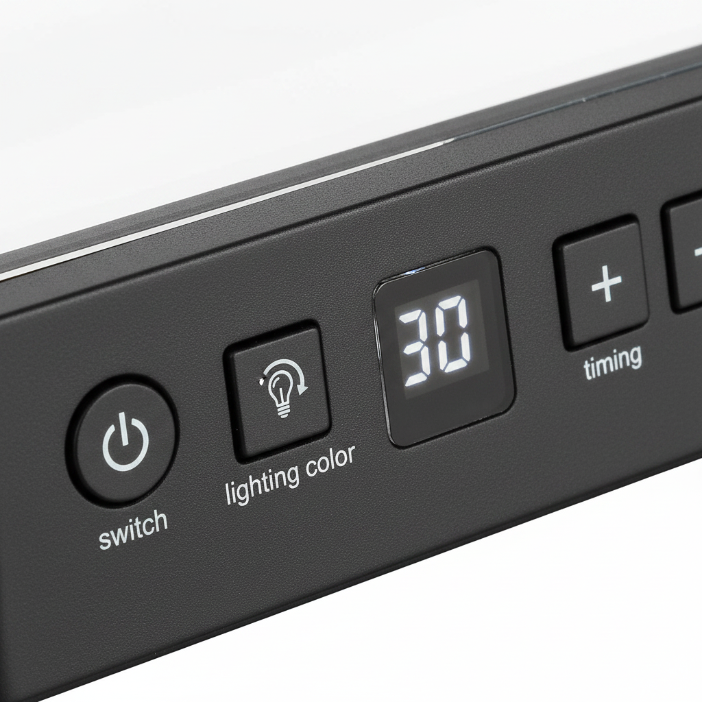 LED Flat Panel Vision Reading Light – Eye-Care Desk Lamp