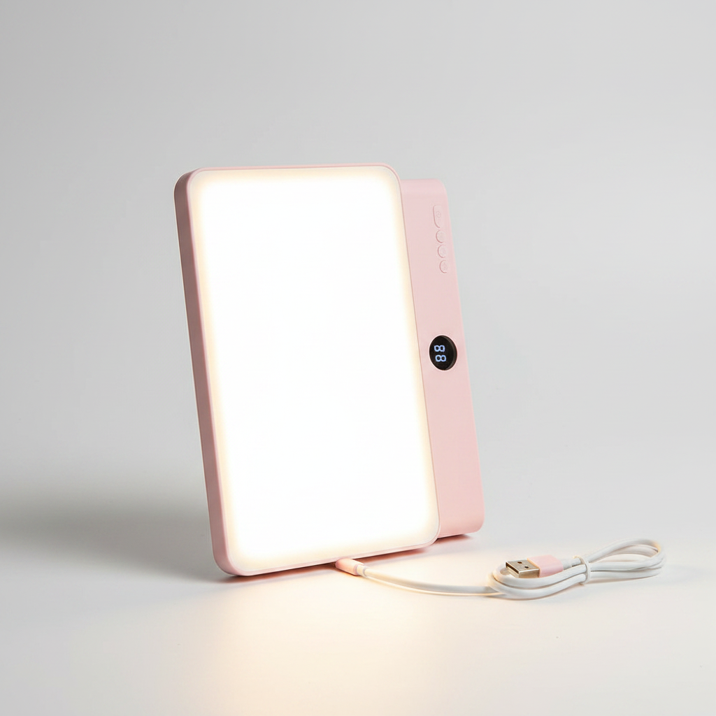 LED Flat Panel Vision Reading Light – Eye-Care Desk Lamp