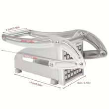 Manual Stainless Steel Vegetable Slicer — 430-Grade Square Blade, Multifunctional Kitchen Tool