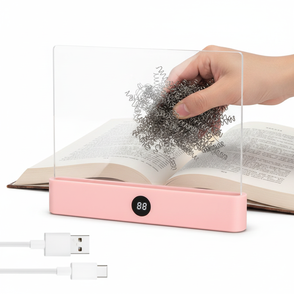 LED Flat Panel Vision Reading Light – Eye-Care Desk Lamp